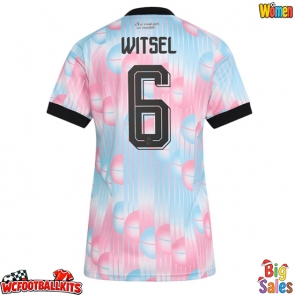 Belgium Axel Witsel #6 Replica Away Stadium Shirt for Women World Cup 2026 Short Sleeve